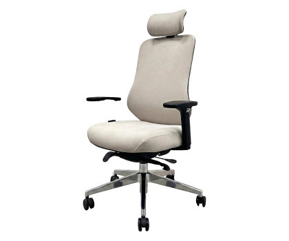 Fotel ergonomiczny Jan Nowak Axis Fabric Light Beige